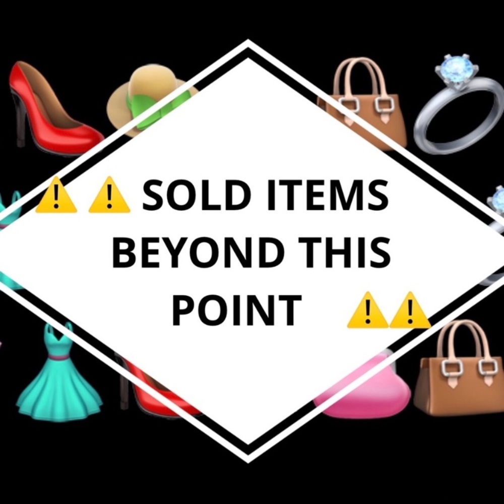 Sold Items Beyond This Point
